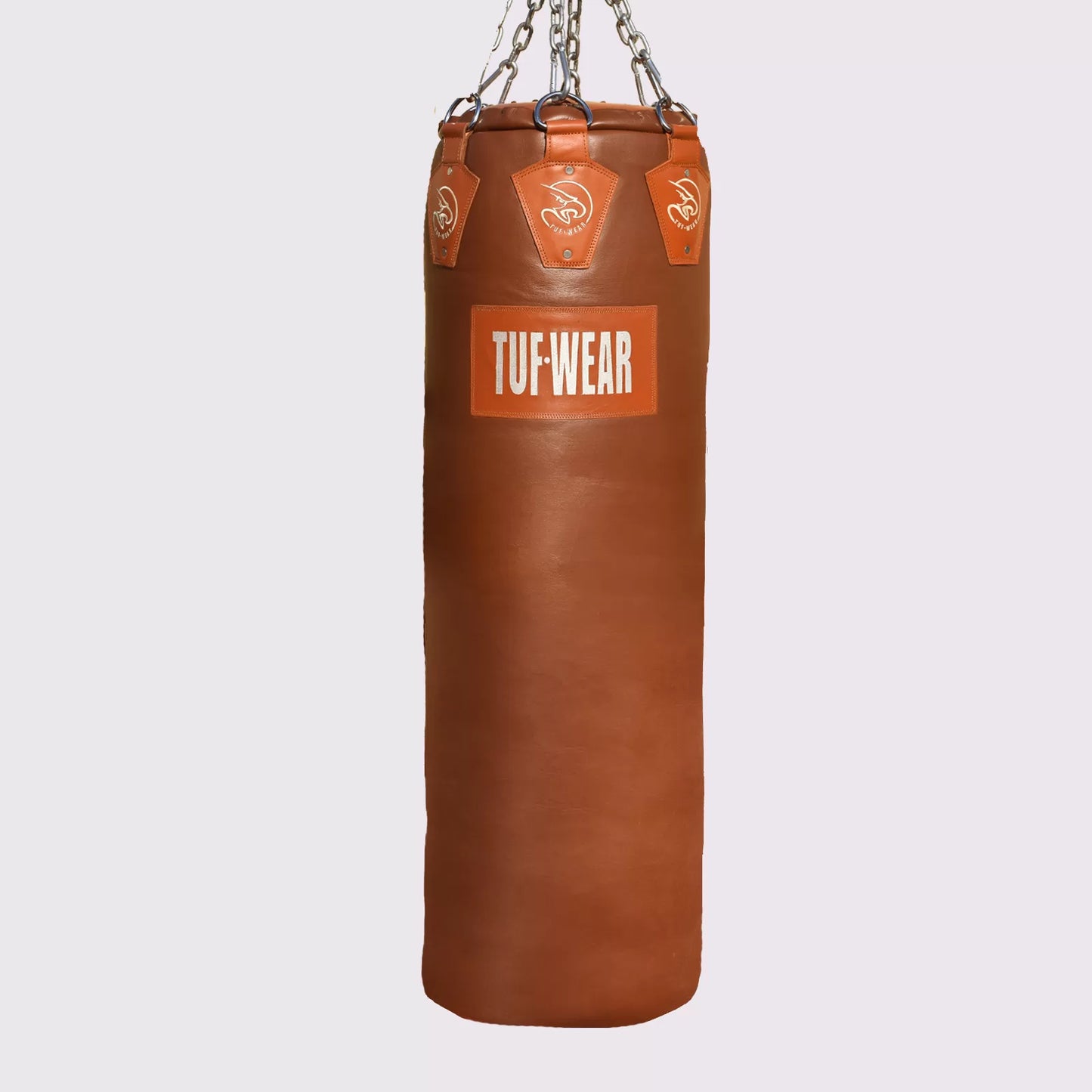 Brown Hide Leather Punchbag 140CM