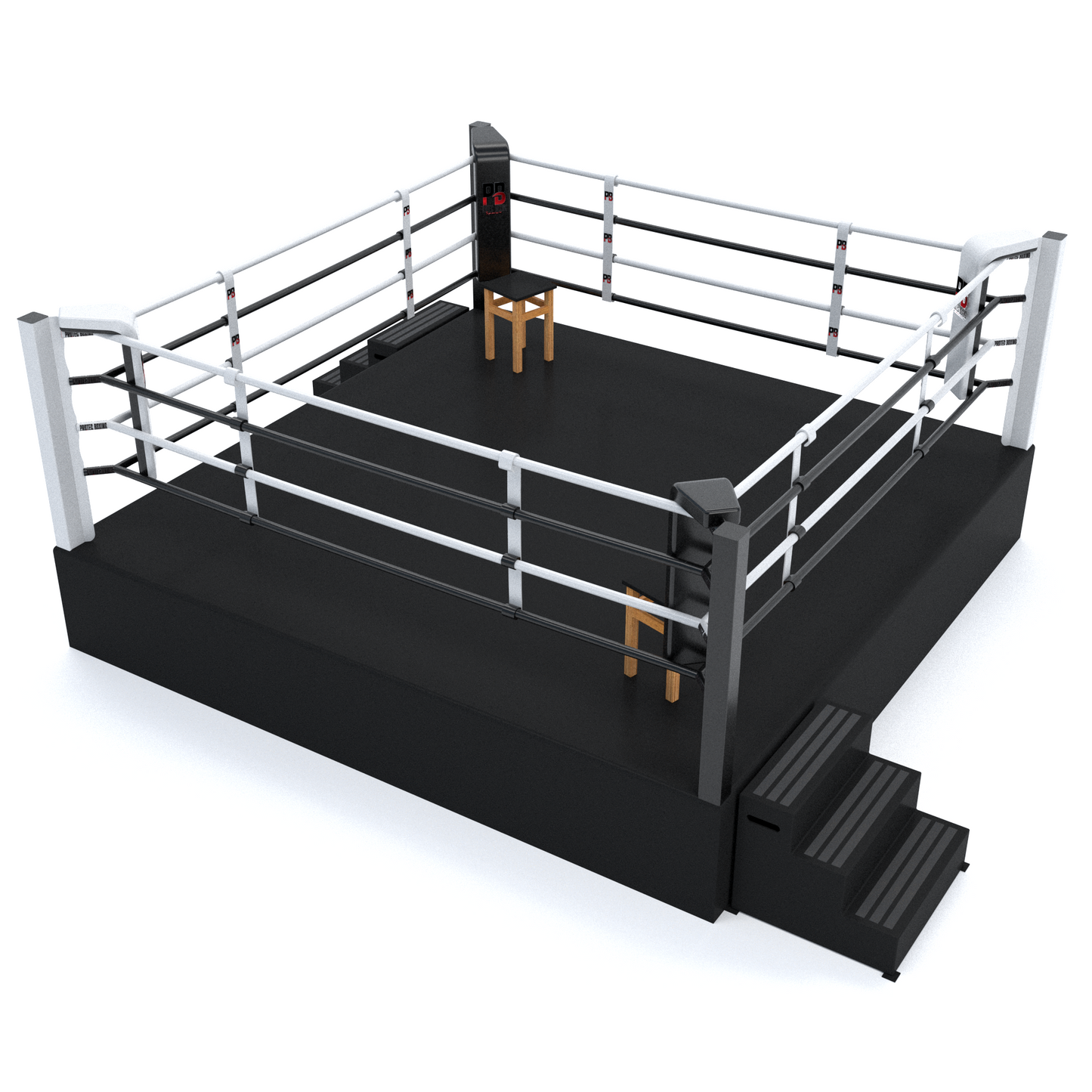 Premium Competition Boxing Ring - Customizable & Durable