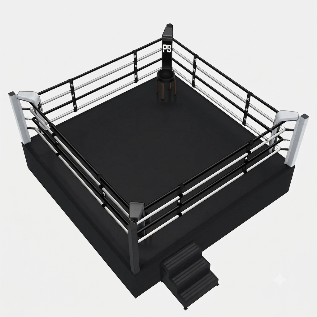 Premium Competition Boxing Ring - Customizable & Durable