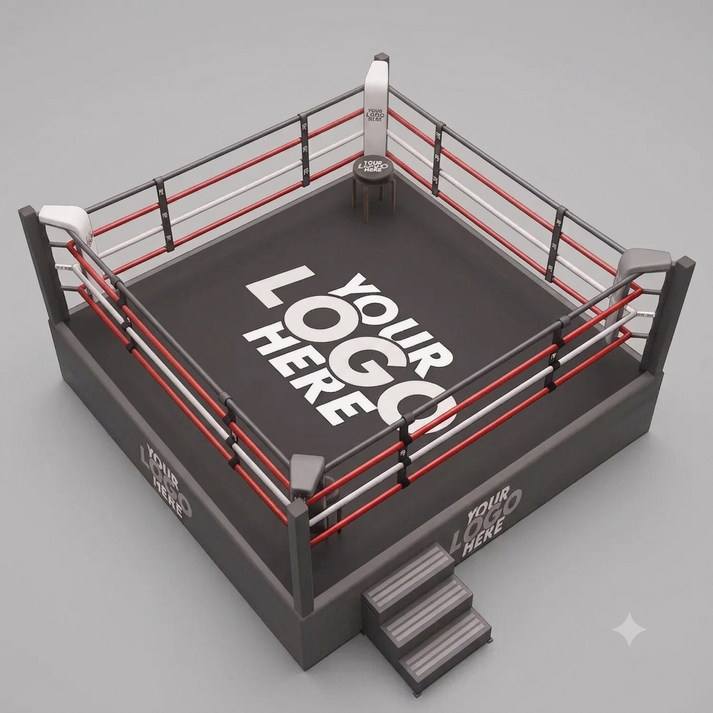 Custom Competition Boxing Ring
